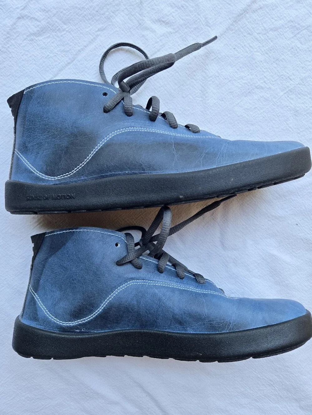 Graciano Sneakers by SOM/Softstar, Vintage Steel Blue, M7/W8.5 BAREFOOT